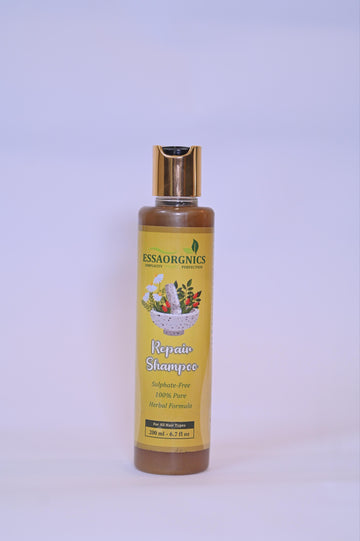 EssaOrganics Repair Shampoo – Sulphate-Free, 100% Pure Herbal Formula