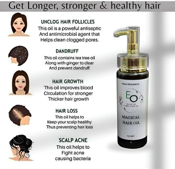 Why EssaOrganics Magical Hair Oil Is a Game Changer for Hair Growth & Scalp Health
