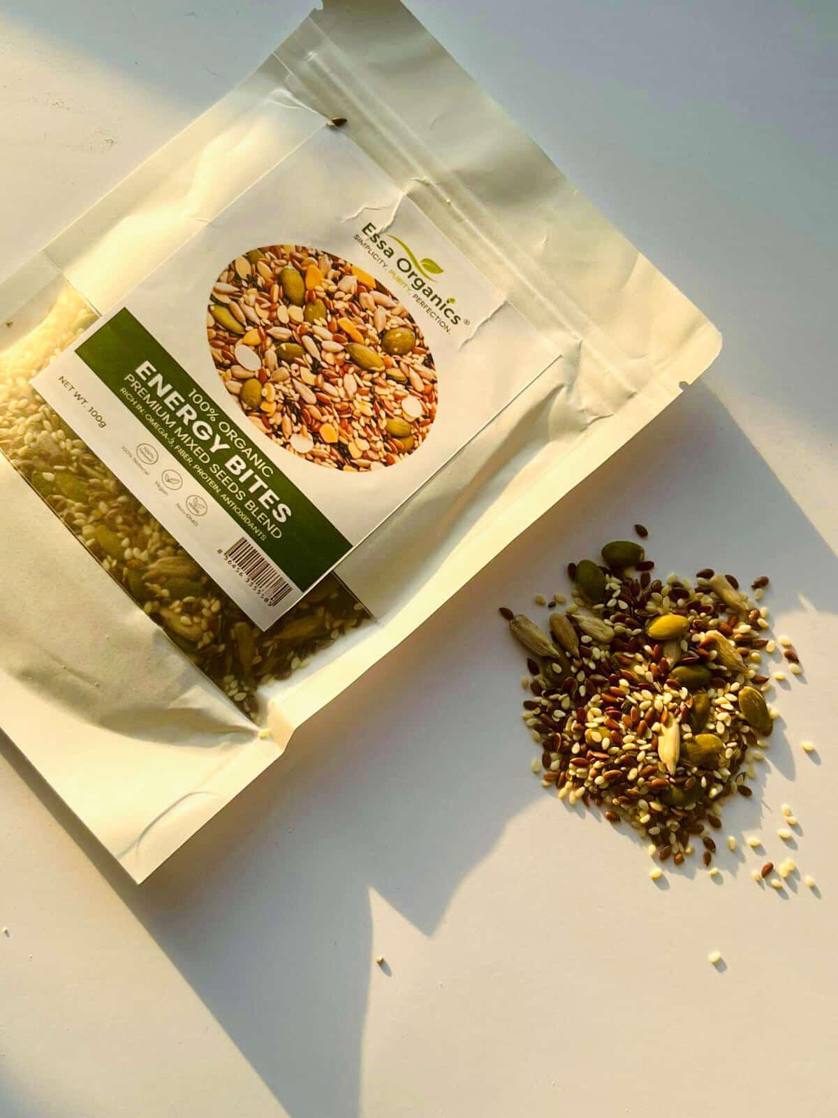 Energy Bites: Premium Mixed Seeds Blend