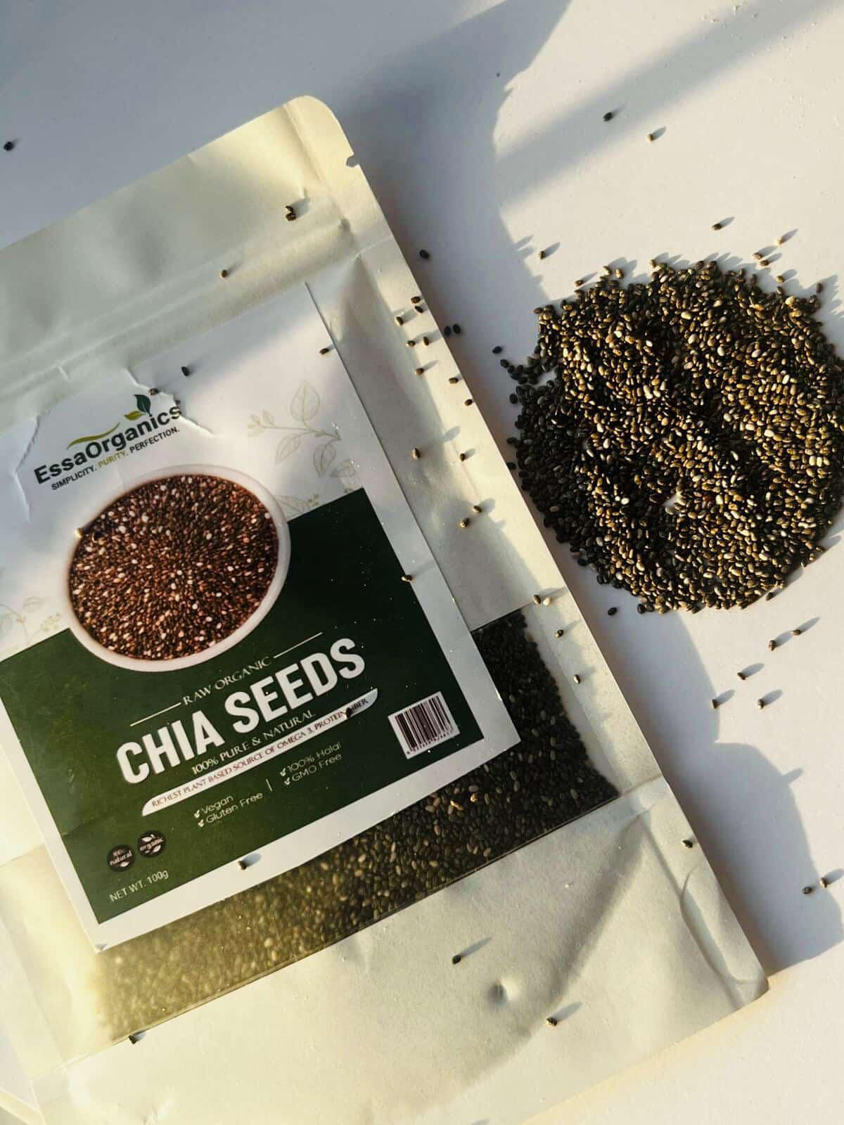 Raw Organic Chia Seeds